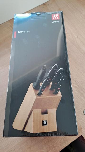 messenblok Zwilling TWIN Pollux 6-delig nieuwstaat! beschikbaar voor biedingen