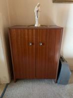 Compact bruin kastje met 2 deuren, Antiek en Kunst, Ophalen