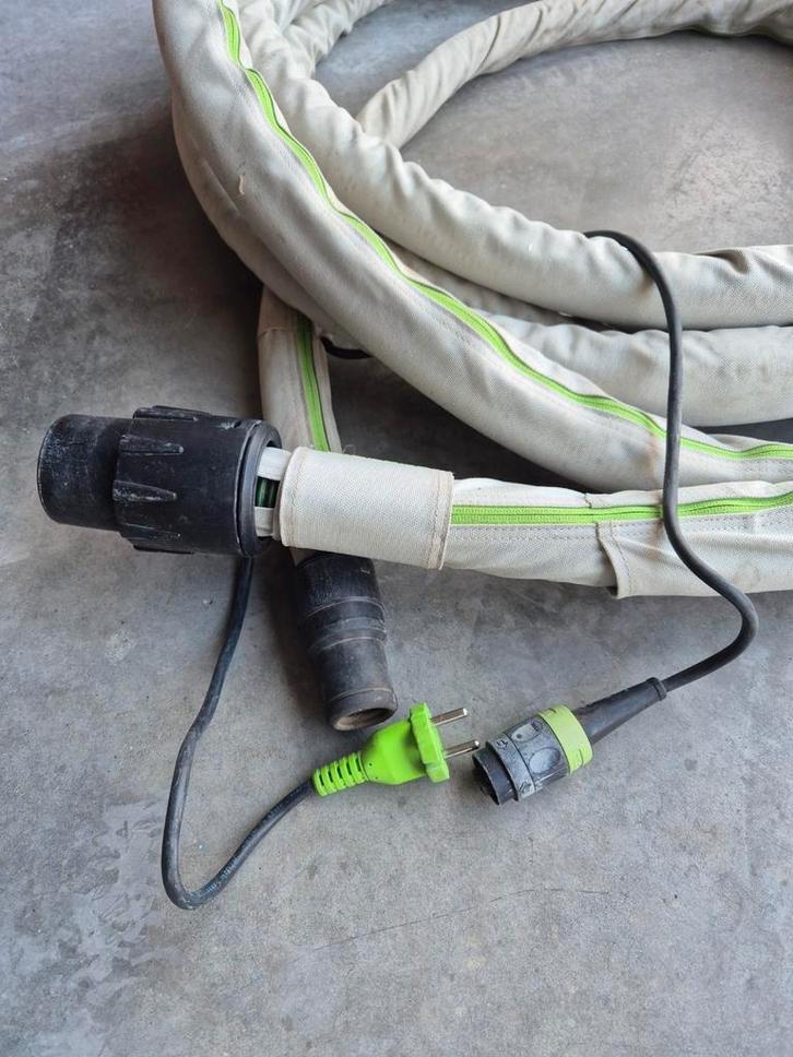 Festool stofzuigslang 10 METER, Doe-het-zelf en Bouw, Gereedschap | Machine-onderdelen en Toebehoren, Zo goed als nieuw, Ophalen