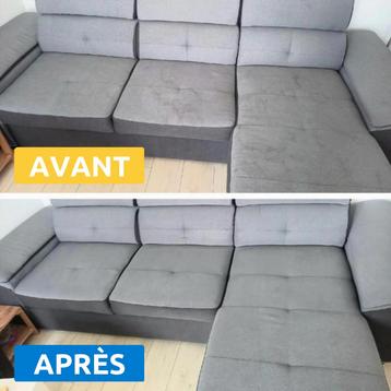 Nettoyage sale: canapé, fauteuil, sièges auto, matelas !