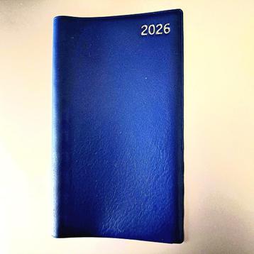 Plastic etui voor notitieboekje / agenda 2026 beschikbaar voor biedingen