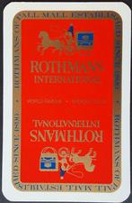 1 Speelkaart Rothmans, Verzamelen, Ophalen of Verzenden, Zo goed als nieuw