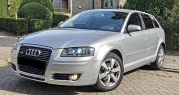 @ Audi A3 1.6i 2006 156Km Grise Xénon Clim CT BLANCO @ beschikbaar voor biedingen