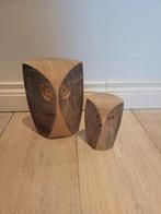 Uilen uit hout, Huis en Inrichting, Woonaccessoires | Overige, Ophalen, Zo goed als nieuw