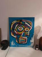 kleurrijk schilderij abstracte kunst, Ophalen