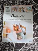 Livre Papier Déco, Livres, Loisirs & Temps libre, Enlèvement ou Envoi, Comme neuf, Scrapbooking et Bricolage
