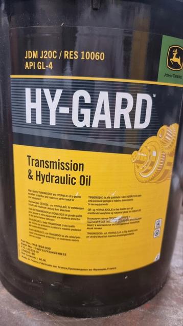 Hy-gard transmission and hydraulica oil beschikbaar voor biedingen