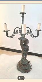 Bronzen Beeld kandelaar
Werkt nog, Ophalen