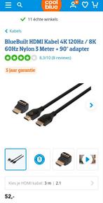 Nieuwe HDMI Ultra HD 4K High Speed kabel 3mtr, Ophalen of Verzenden, Nieuw