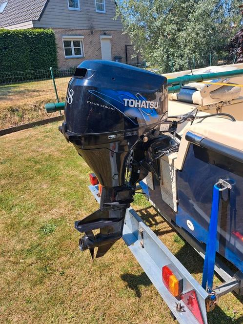 Te koop conzoleboot freedom 390 met 9.9pk mothor, Sports nautiques & Bateaux, Bateaux de pêche & à console, Comme neuf, Enlèvement ou Envoi