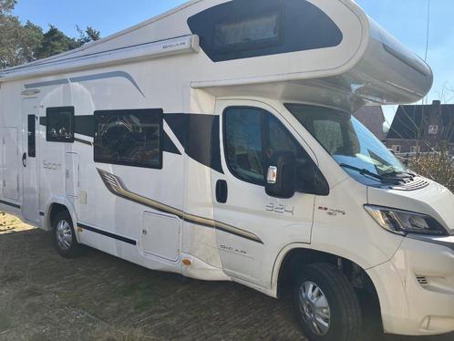 Mobilhome alkoof voor 6pers. Weinig km’s!, Caravans en Kamperen, Mobilhomes, Particulier, tot en met 6, Fiat, Diesel, 6 tot 7 meter