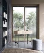 sidetable of kaptafel met zwart staal nieuw in doos, Enlèvement, Neuf