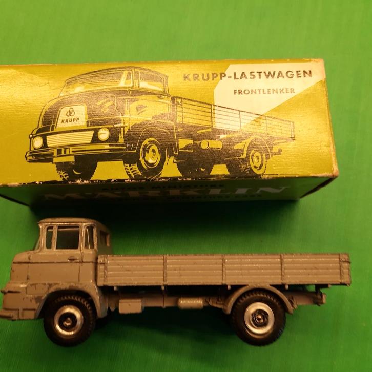MARKLIN 1/50: KRUPP CAMION IN BOX nr. 8034, Hobby en Vrije tijd, Modelauto's | 1:43, Gebruikt, Bus of Vrachtwagen, Overige merken