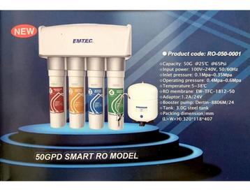 Osmose Omgekeerde osmoseur thuis 50GDP Smart waterzuivering beschikbaar voor biedingen