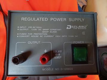 Alimentation CB DIRLAND 6 amp  beschikbaar voor biedingen