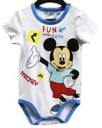 Mickey Mouse Rompertje - Maat 50/56-62/68-74/80 - Disney, Kinderen en Baby's, Babykleding | Maat 50, Nacht- of Onderkleding, Nieuw