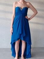 robe de soirée bustier bleu, Robe de cocktail, Comme neuf, Sans marque, Taille 36 (S)