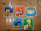 Vintage stickers stenval Tweety en big cat, Collections, Enlèvement ou Envoi, Utilisé, Bande dessinée ou Dessin animé