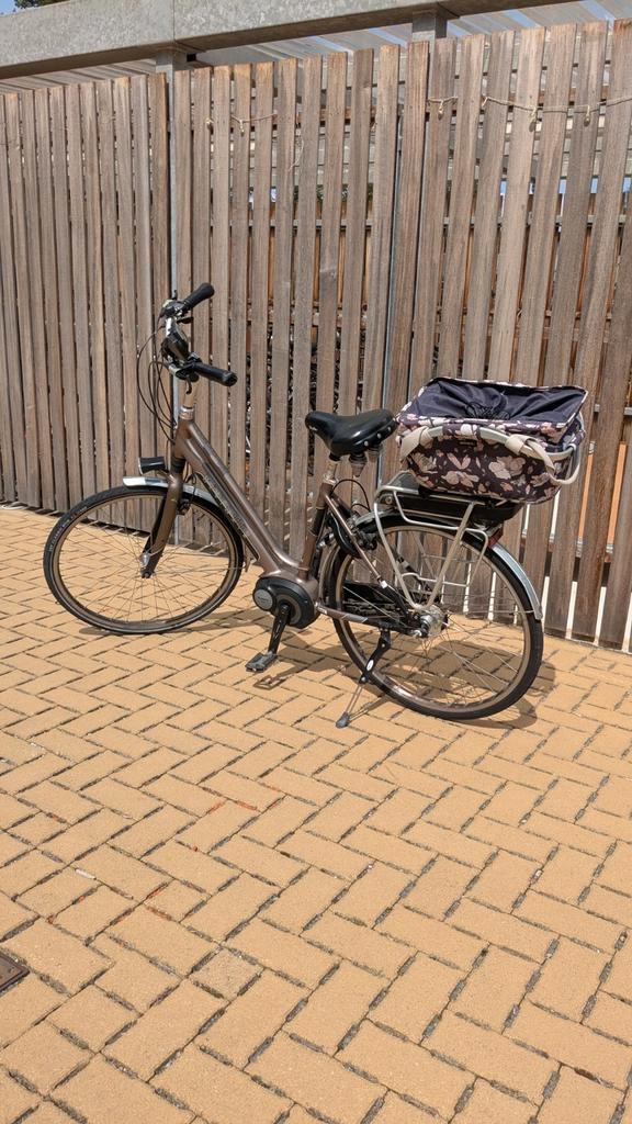 Gazelle Ultimate C1i HMB – Elektrische fiets in perfecte sta, Fietsen en Brommers, Fietsen | Bakfietsen, Zo goed als nieuw, Gazelle