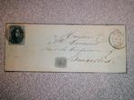 Leopold I gestempeld stempel ypres Ieper, Ophalen of Verzenden, Gestempeld