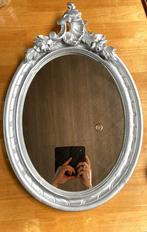 Magnifique ancien miroir argenté, Antiek en Kunst, Antiek | Spiegels, Ophalen of Verzenden