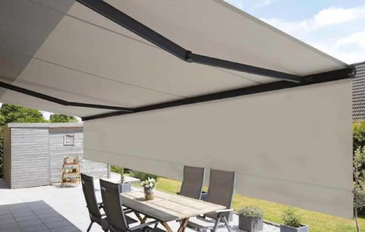 zonneluifel 5,00 m x 3,00 m gemotoriseerd MEMPHIS, Tuin en Terras, Zonneschermen, Elektrisch, Ophalen