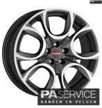 Nw 17 inch Gun Metalic MAK Torino set voor FIAT 500 4x98, Auto-onderdelen, Ophalen of Verzenden, Velg(en)