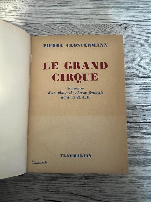 (1939-1945 GUERRE AÉRIENNE RAF) Le grand cirque., Livres, Guerre & Militaire, Utilisé, Enlèvement ou Envoi