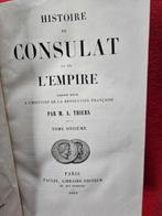 histoire du Consulat et de l'Empire Tome 5 et 11. antiquaria, Enlèvement