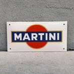 Emaille Schild MARTINI Reclamebord Plaque Vintage Italië 70s, Verzenden, Gebruikt, Reclamebord