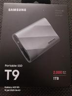 SAMSUNG Draagbare SSD externe harde schijf T9 1 TB Grijs, Informatique & Logiciels, Disques durs, Enlèvement ou Envoi, Comme neuf