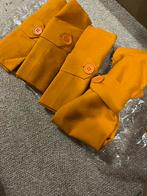 4 stoffen Servetten nieuw en 3 bijhorende placemats, Ophalen of Verzenden, Nieuw, Oranje, Placemat