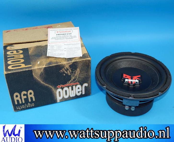 Rockford Fosgate RFR1410 10 inch subwoofer Punch POWER, Auto diversen, Autospeakers, Gebruikt, Ophalen of Verzenden
