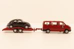 Wiking 1/87 VW Transporter avec remorque avec Coccinelle, Hobby & Loisirs créatifs, Voitures miniatures | 1:87, Enlèvement ou Envoi