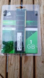 1 GB ddr 1 400 MHz pc-geheugen, Computers en Software, RAM geheugen, 1 GB of minder, Nieuw, Ophalen of Verzenden, DDR