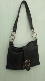 heel mooie zwarte soepele lederen handtas dames, Ophalen, Handtas