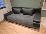 Canapé convertible, Huis en Inrichting, Slaapkamer | Slaapbanken, Ophalen, Gebruikt, Zwart, Tweepersoons