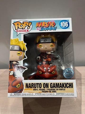 Naruto on Gamakichi #106 Funko Pop! Naruto Shippuden deluxe beschikbaar voor biedingen