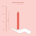 8 conische kaarsen |23 cm | GRATIS LEVERING, Huis en Inrichting, Woonaccessoires | Kandelaars en Kaarsen, Overige materialen, -