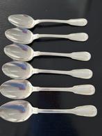 Zilver koffie lepeltjes 6 stuks, Antiek en Kunst, Ophalen