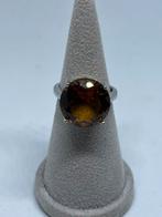 Zilveren dames ring met zultaniet, Handtassen en Accessoires, Ringen, 20 of groter, Nieuw, Ophalen of Verzenden, Met edelsteen