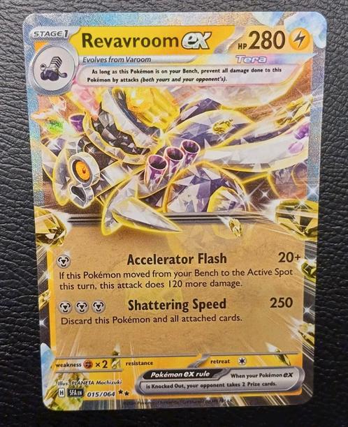 Modern Era: Revavroom ex SFA 015/064, Hobby en Vrije tijd, Verzamelkaartspellen | Pokémon, Zo goed als nieuw, Ophalen of Verzenden