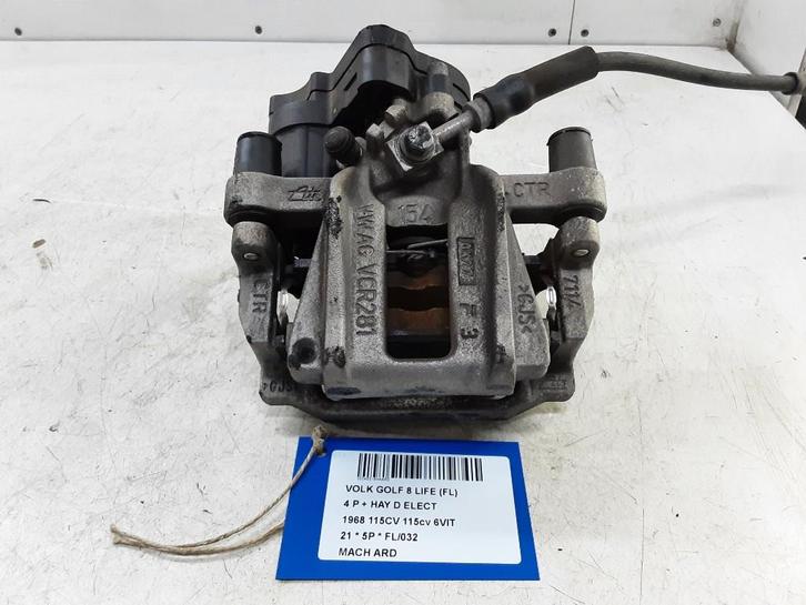 REMKLAUW RECHTS ACHTER Golf VIII (CD1) (5R3615406), Auto-onderdelen, Remmen en Aandrijving, Volkswagen, Gebruikt