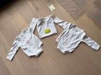 2 rompertjes nieuwstaat met lange mouwtjes, Kinderen en Baby's, Babykleding | Maat 68, Ophalen, Nieuw, Meisje, Overhemdje of Bloesje