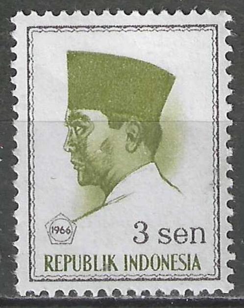 Indonesie 1966/1967 - Yvert 454 - President Sukarno (PF), Postzegels en Munten, Postzegels | Azië, Postfris, Verzenden