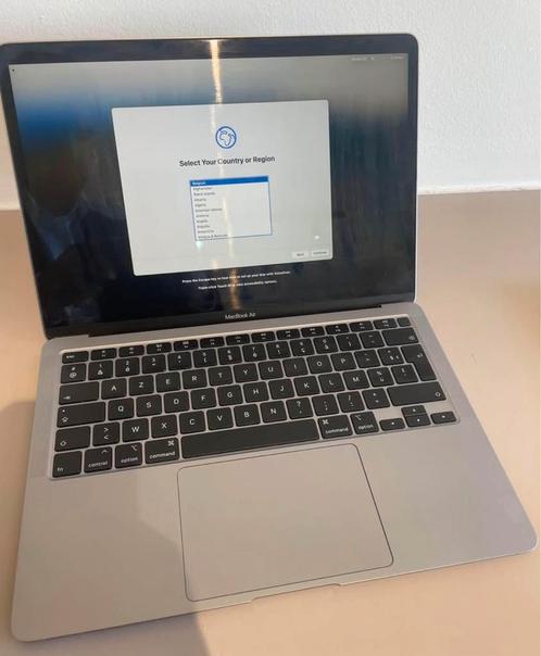 MacBook Air M1 2022 256Gb in perfecte staat, Computers en Software, Apple Macbooks, Zo goed als nieuw, MacBook, Ophalen
