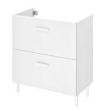 Wastafelkast B 70 x H 67 x D 40 cm witmatt nieuw nog in doos, Ophalen, Nieuw, Wit, Overige typen