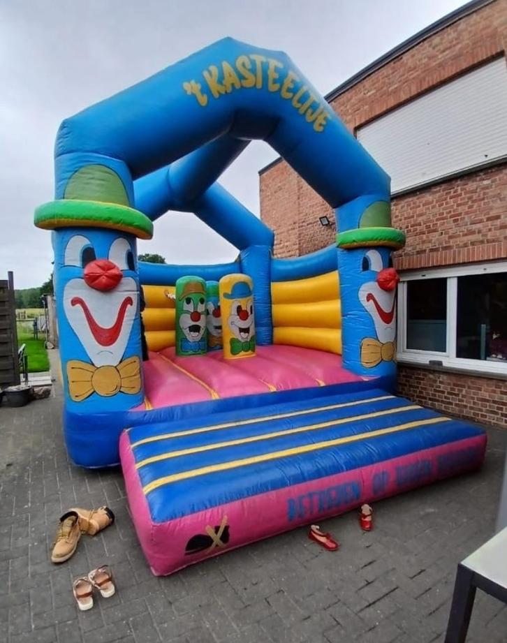 Springkasteel 3 verschillende, Hobby en Vrije tijd, Feestartikelen, Gebruikt, Overige typen, Ophalen