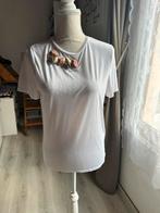 T-shirt, Kleding | Dames, Topjes, Zara, Wit, Zo goed als nieuw, Maat 36 (S)