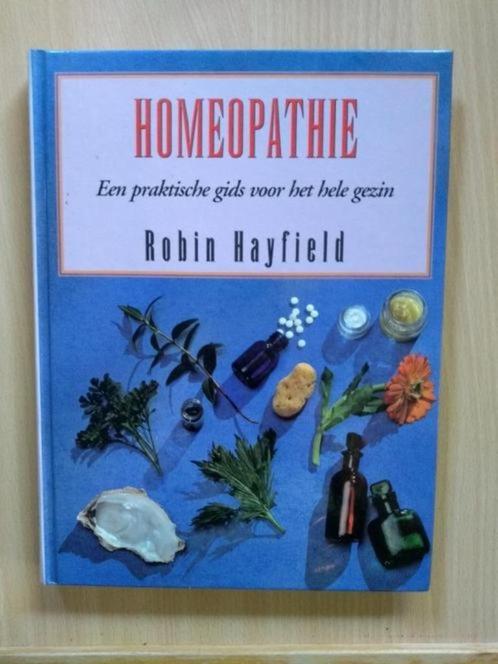 boek: homeopathie-Scott & McCourt + Robin Hayfield, Livres, Santé, Diététique & Alimentation, Comme neuf, Envoi